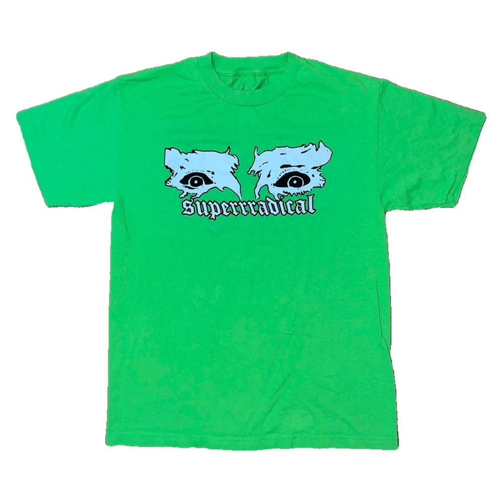 Superrradical Neon Green Eyes T-Shirt 💚👁👁💚